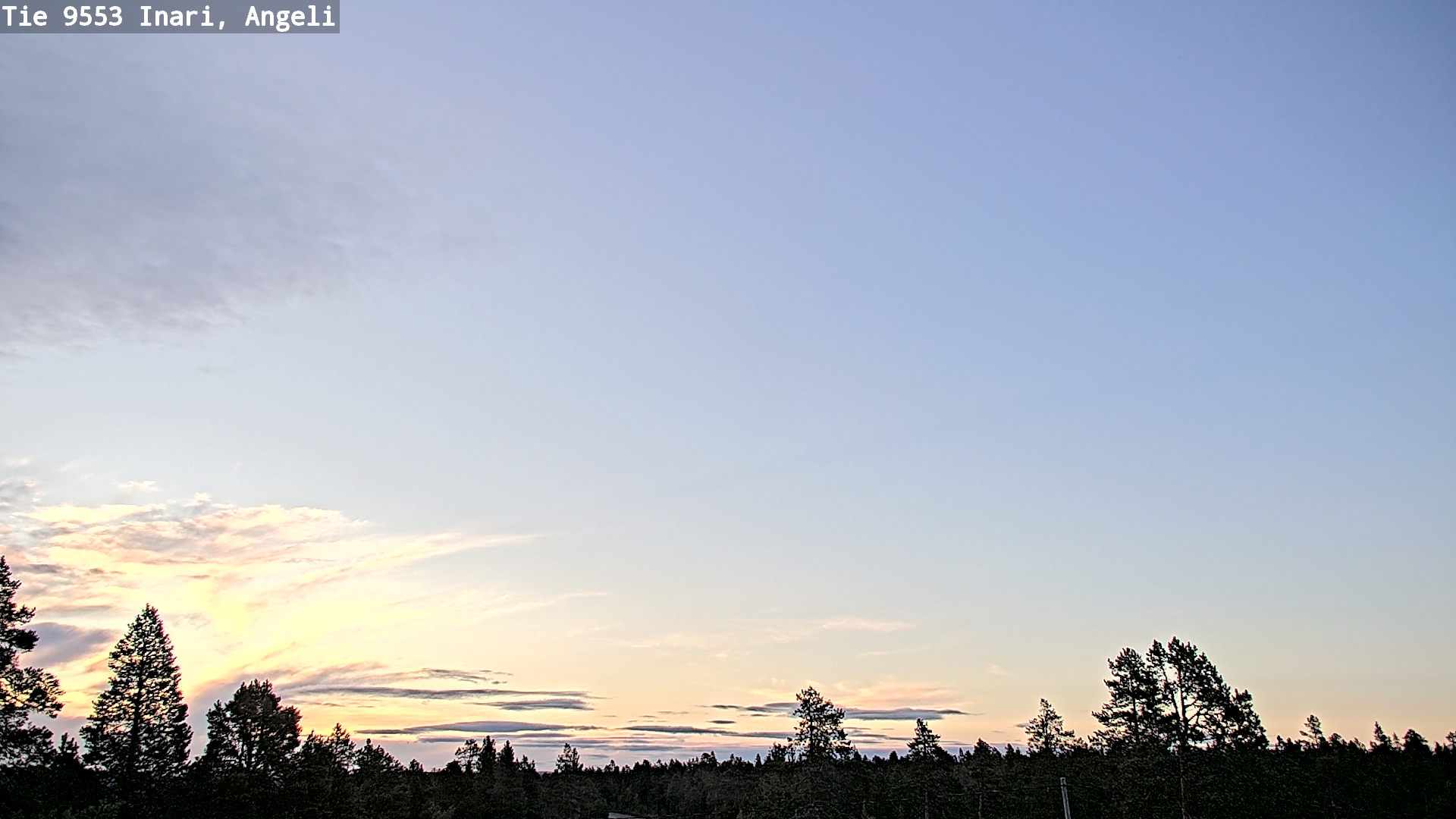 Kelikamerat Kuva Tie 9553 Inari, Angeli, Lintupuolivaara, Inari, Lappi