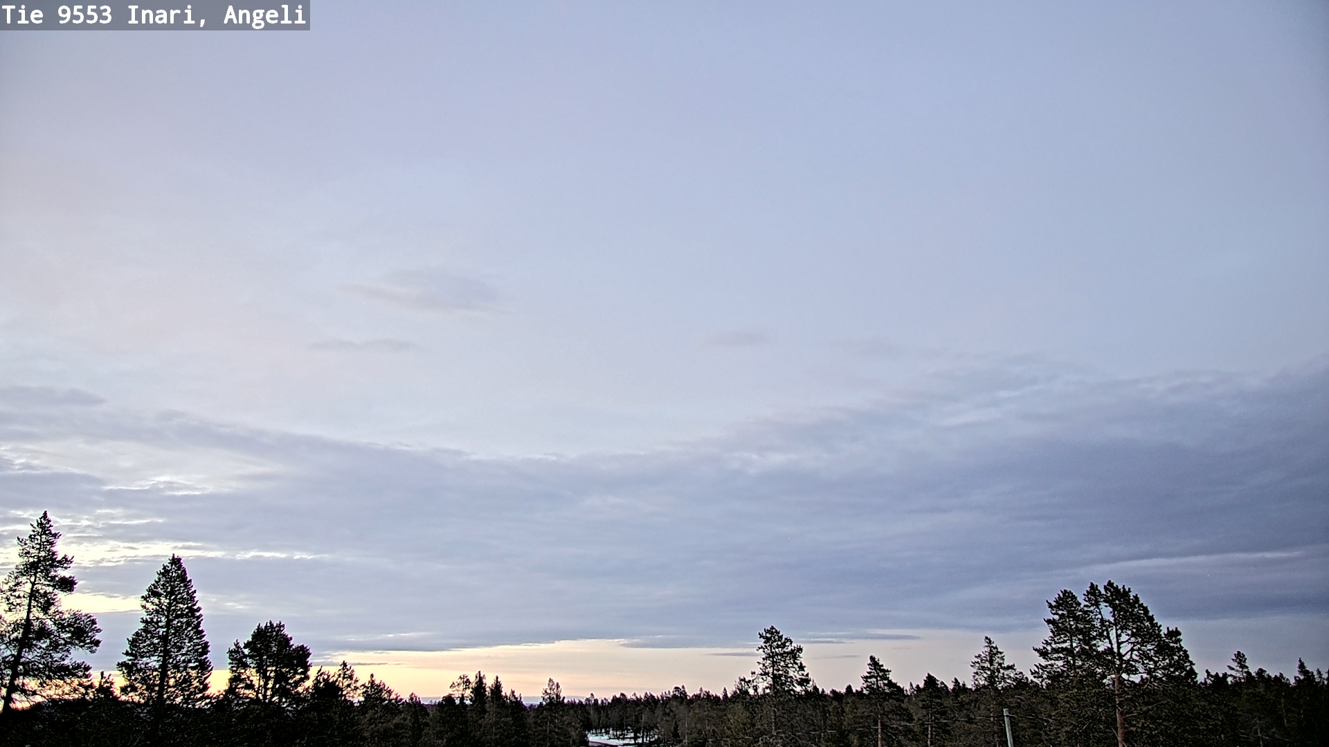 Kelikamerat Kuva Tie 9553 Inari, Angeli, Lintupuolivaara, Inari, Lappi