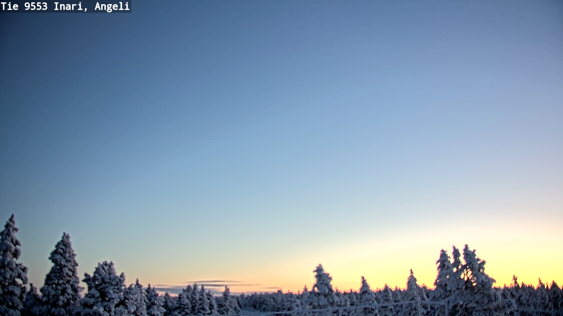 Kelikamerat Kuva Tie 9553 Inari, Angeli, Lintupuolivaara, Inari, Lappi