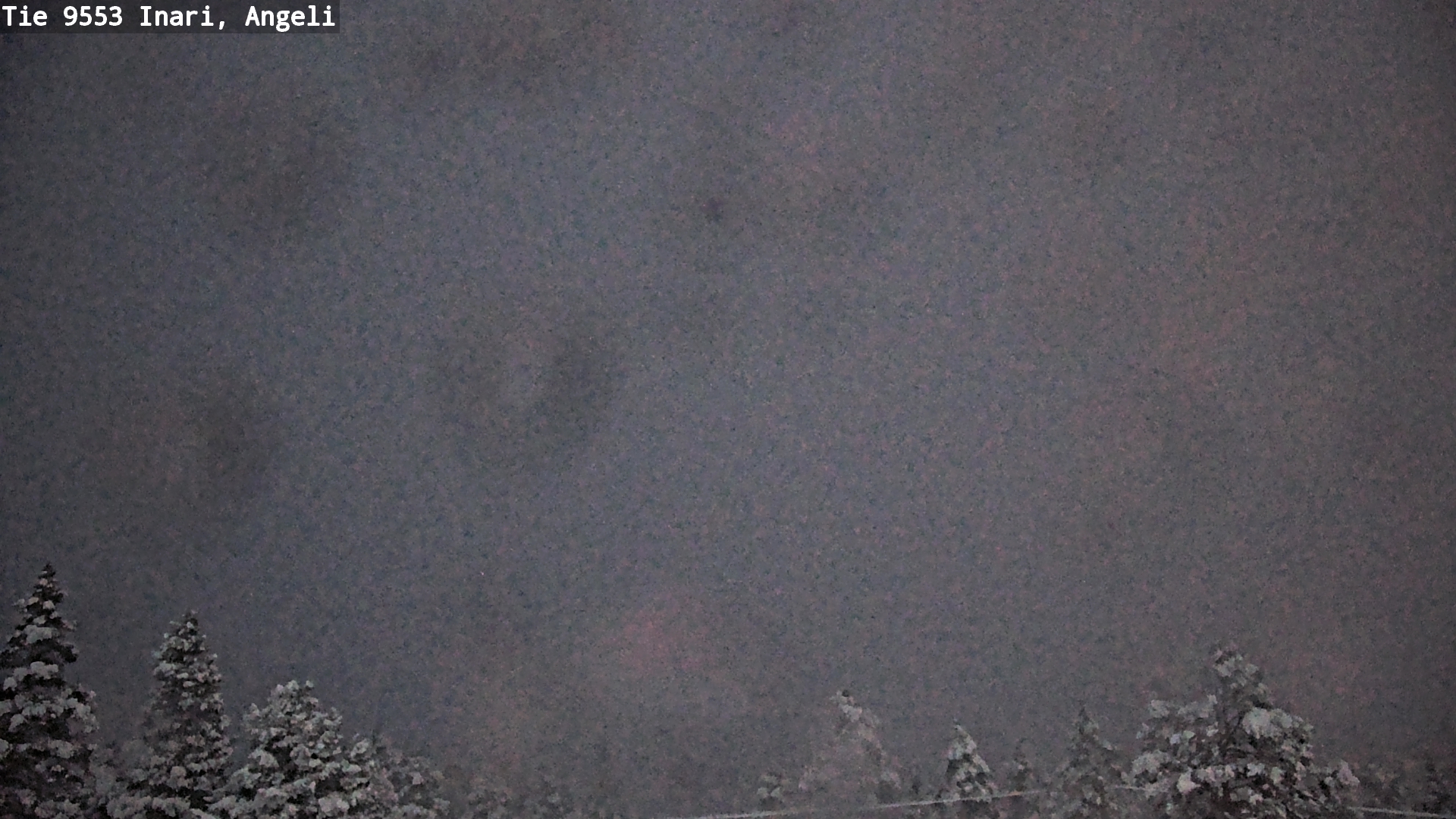 Weather Camera Image Road 9553 Inari, Angeli, Lintupuolivaara, Inari, Lappi