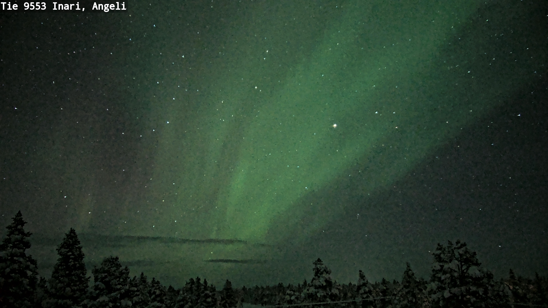 Weather Camera Image Road 9553 Inari, Angeli, Lintupuolivaara, Inari, Lappi