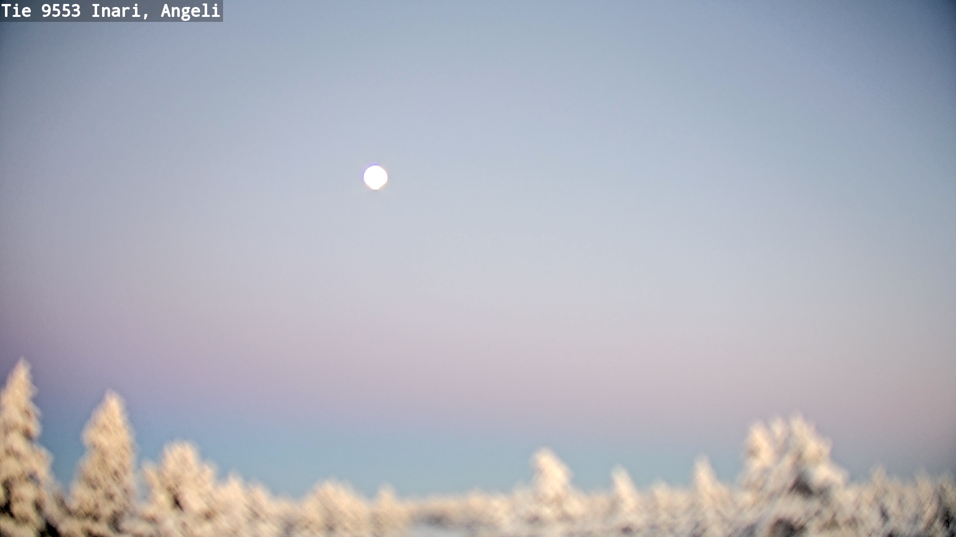 Weather Camera Image Road 9553 Inari, Angeli, Lintupuolivaara, Inari, Lappi