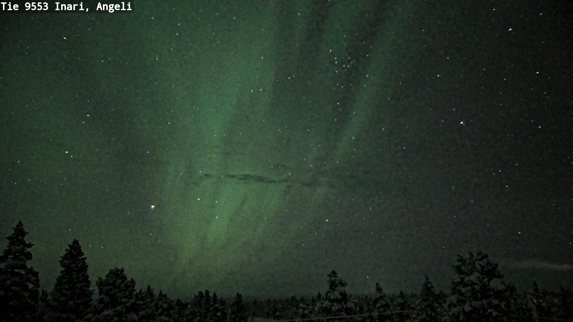 Weather Camera Image Road 9553 Inari, Angeli, Lintupuolivaara, Inari, Lappi
