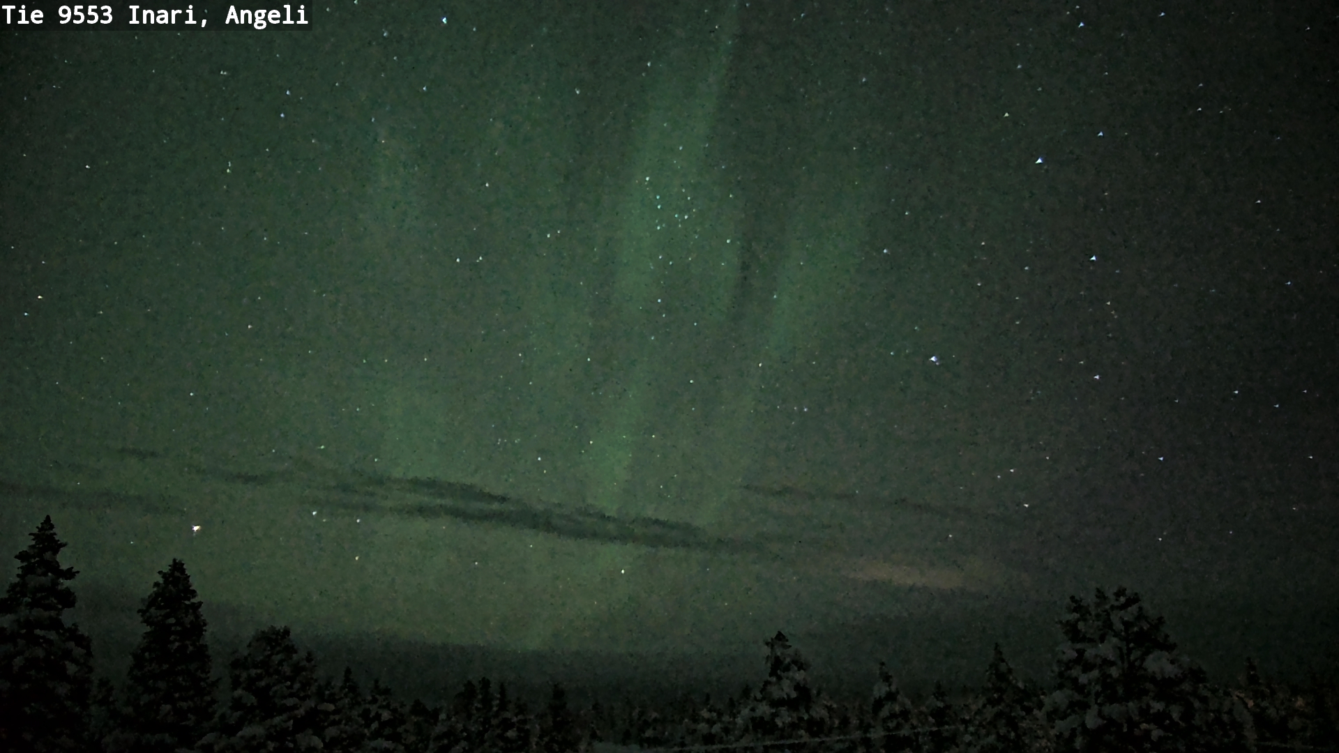 Weather Camera Image Road 9553 Inari, Angeli, Lintupuolivaara, Inari, Lappi