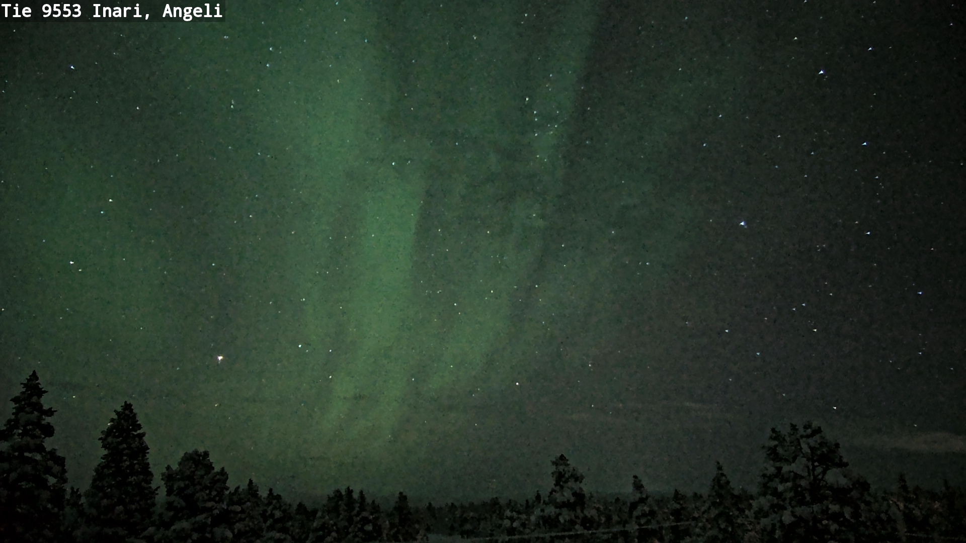 Weather Camera Image Road 9553 Inari, Angeli, Lintupuolivaara, Inari, Lappi