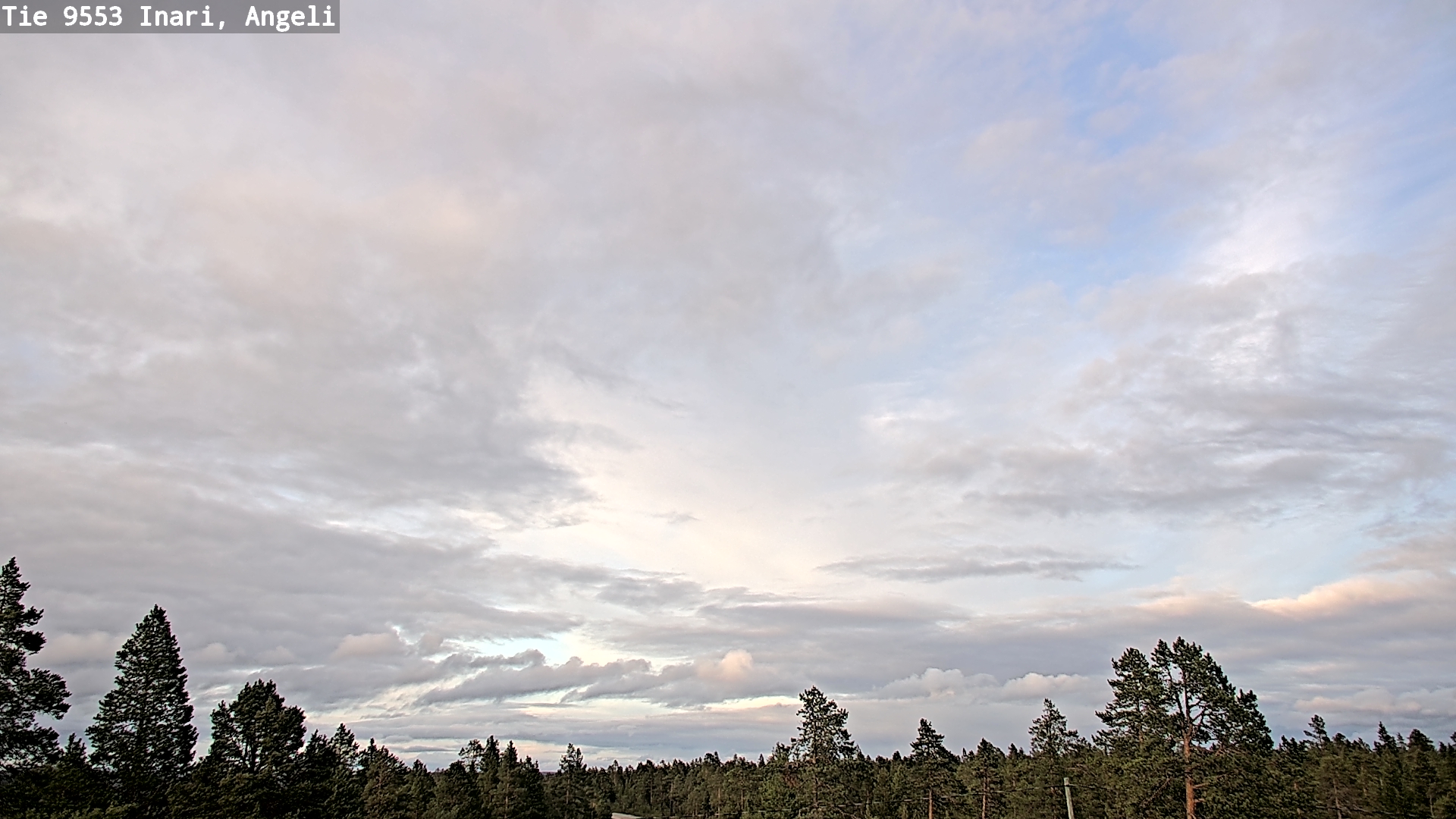 Kelikamerat Kuva Tie 9553 Inari, Angeli, Lintupuolivaara, Inari, Lappi