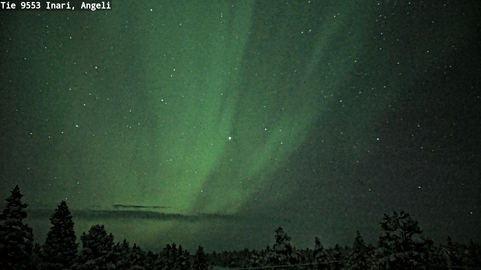 Weather Camera Image Road 9553 Inari, Angeli, Lintupuolivaara, Inari, Lappi