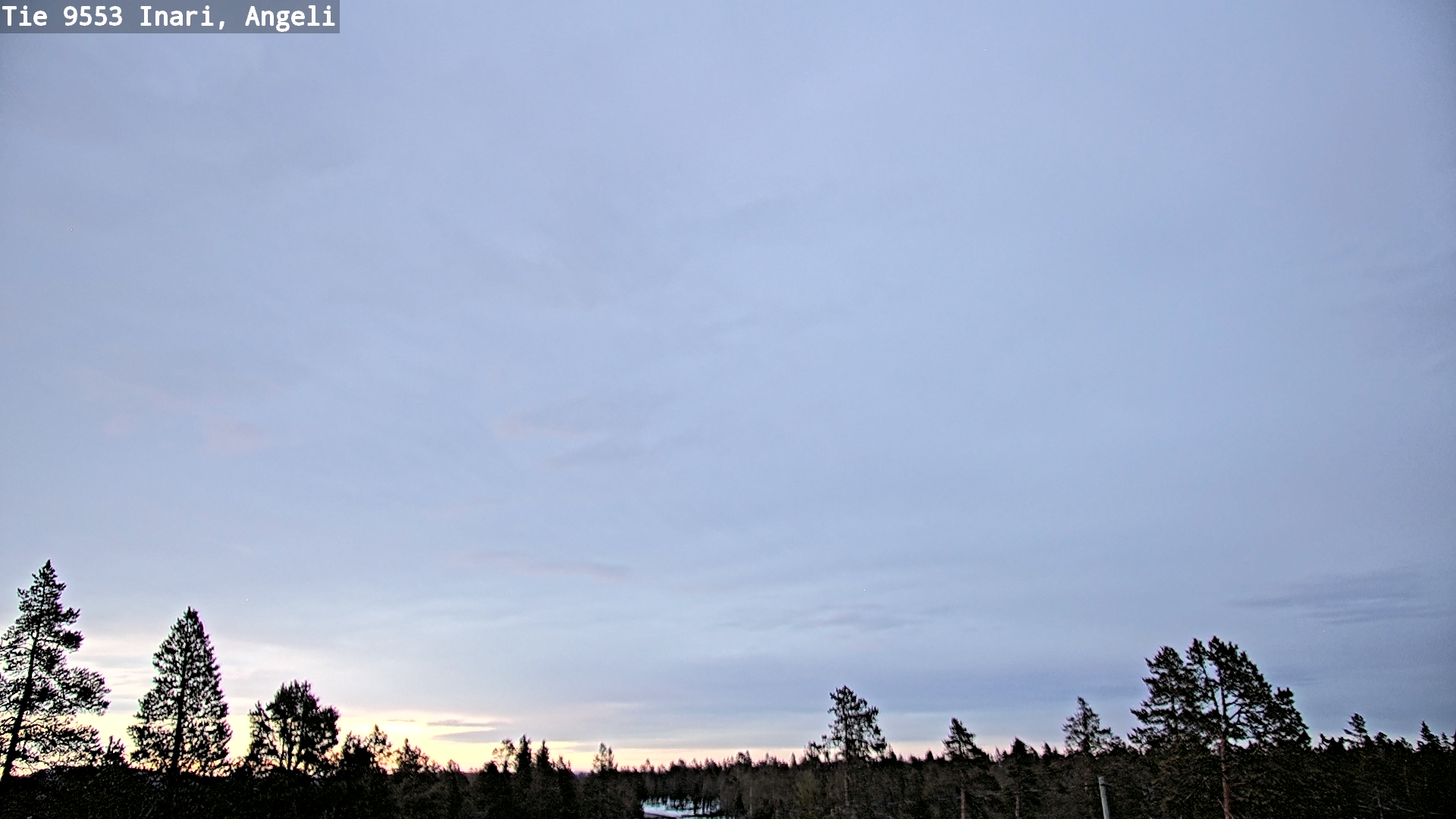 Kelikamerat Kuva Tie 9553 Inari, Angeli, Lintupuolivaara, Inari, Lappi