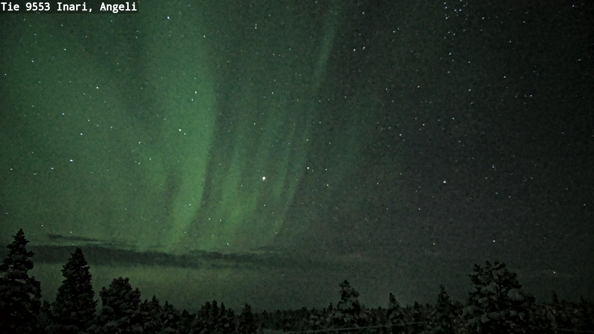 Weather Camera Image Road 9553 Inari, Angeli, Lintupuolivaara, Inari, Lappi