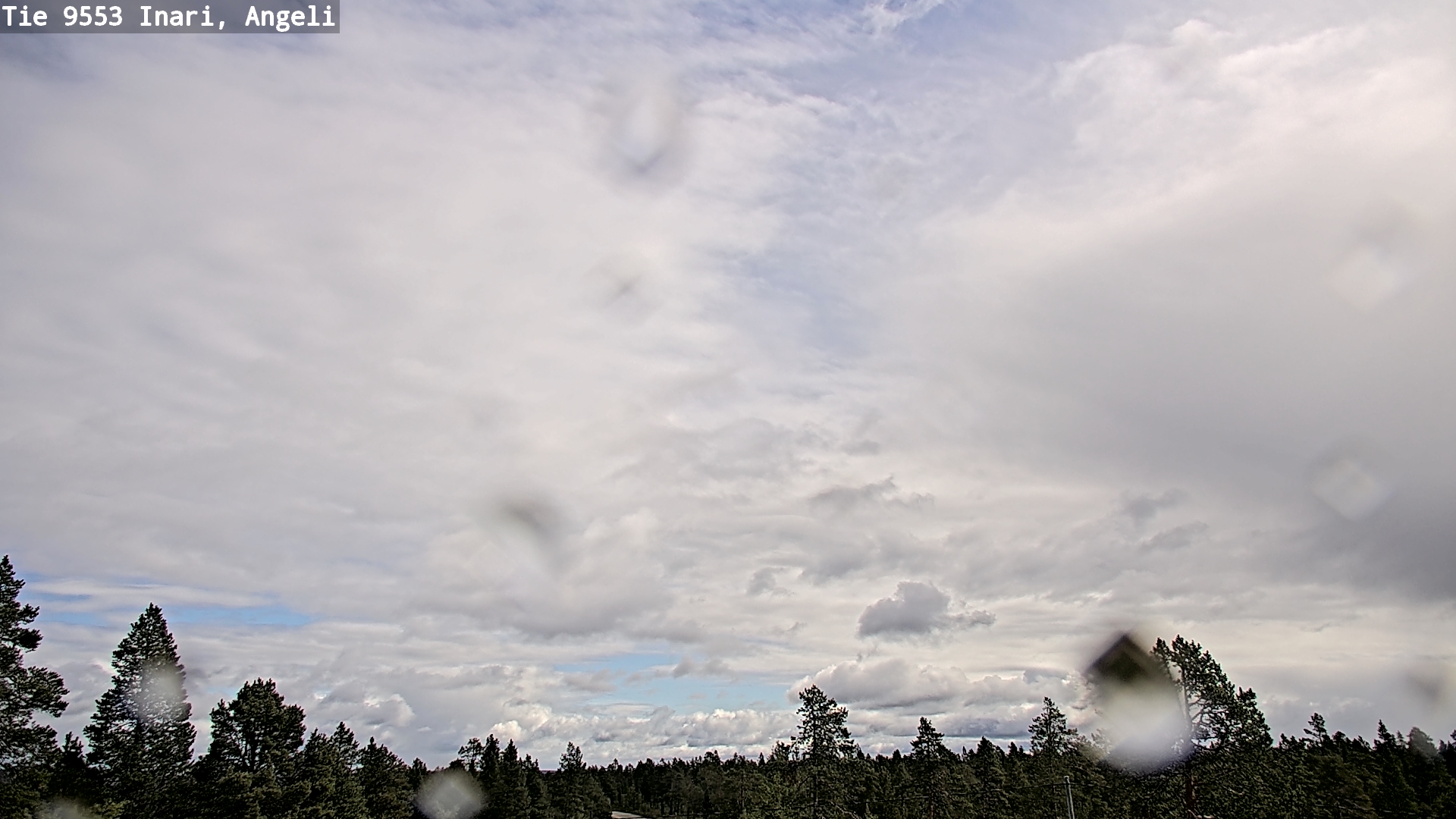 Weather Camera Image Road 9553 Inari, Angeli, Lintupuolivaara, Inari, Lappi