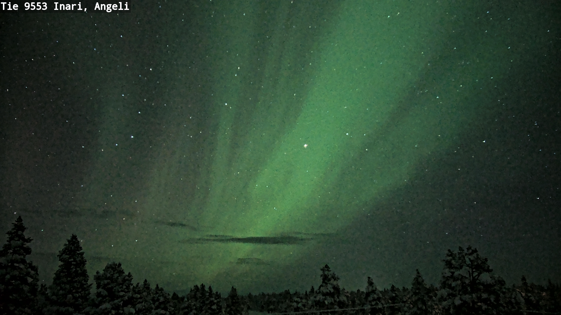 Weather Camera Image Road 9553 Inari, Angeli, Lintupuolivaara, Inari, Lappi