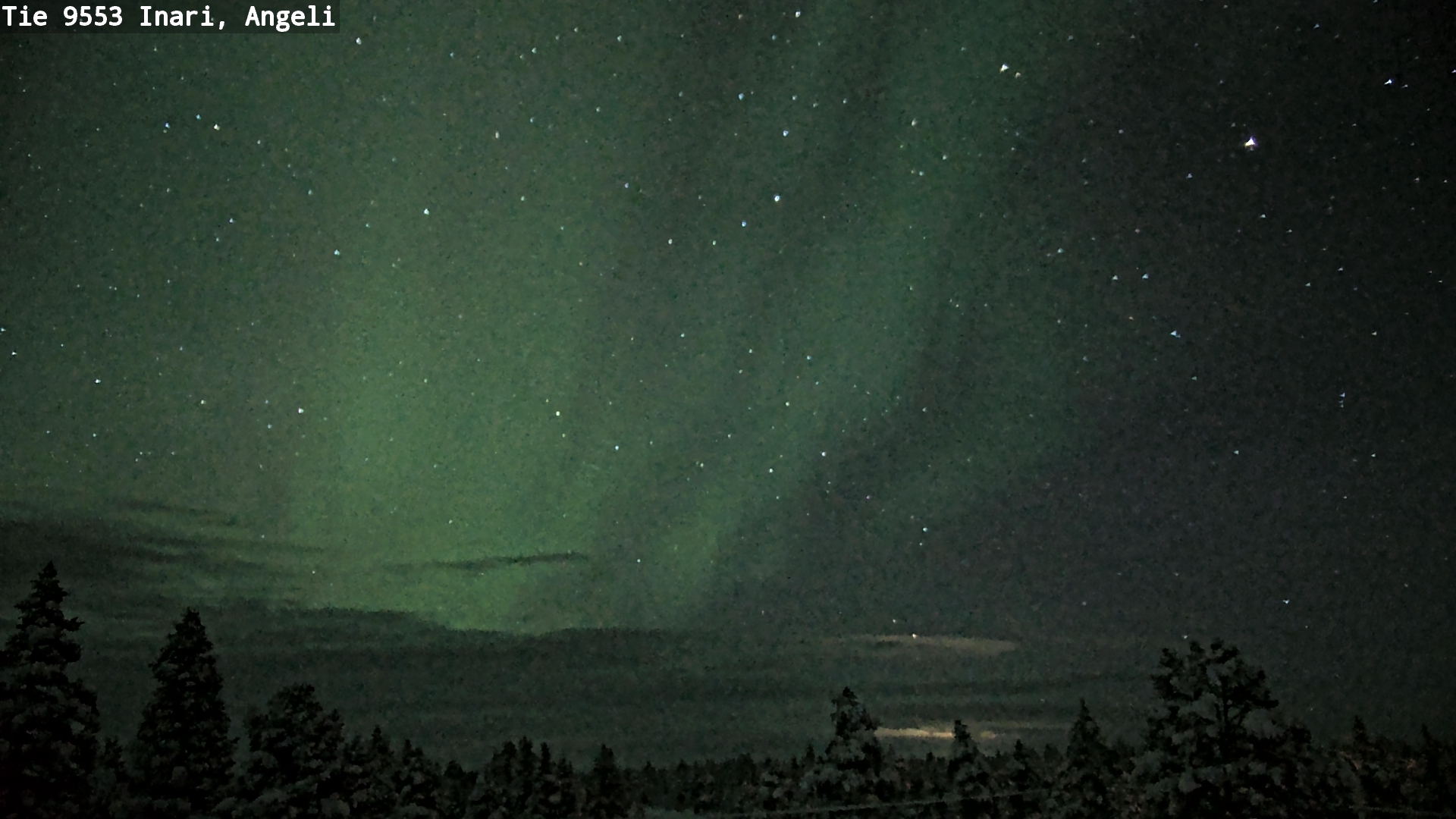 Weather Camera Image Road 9553 Inari, Angeli, Lintupuolivaara, Inari, Lappi