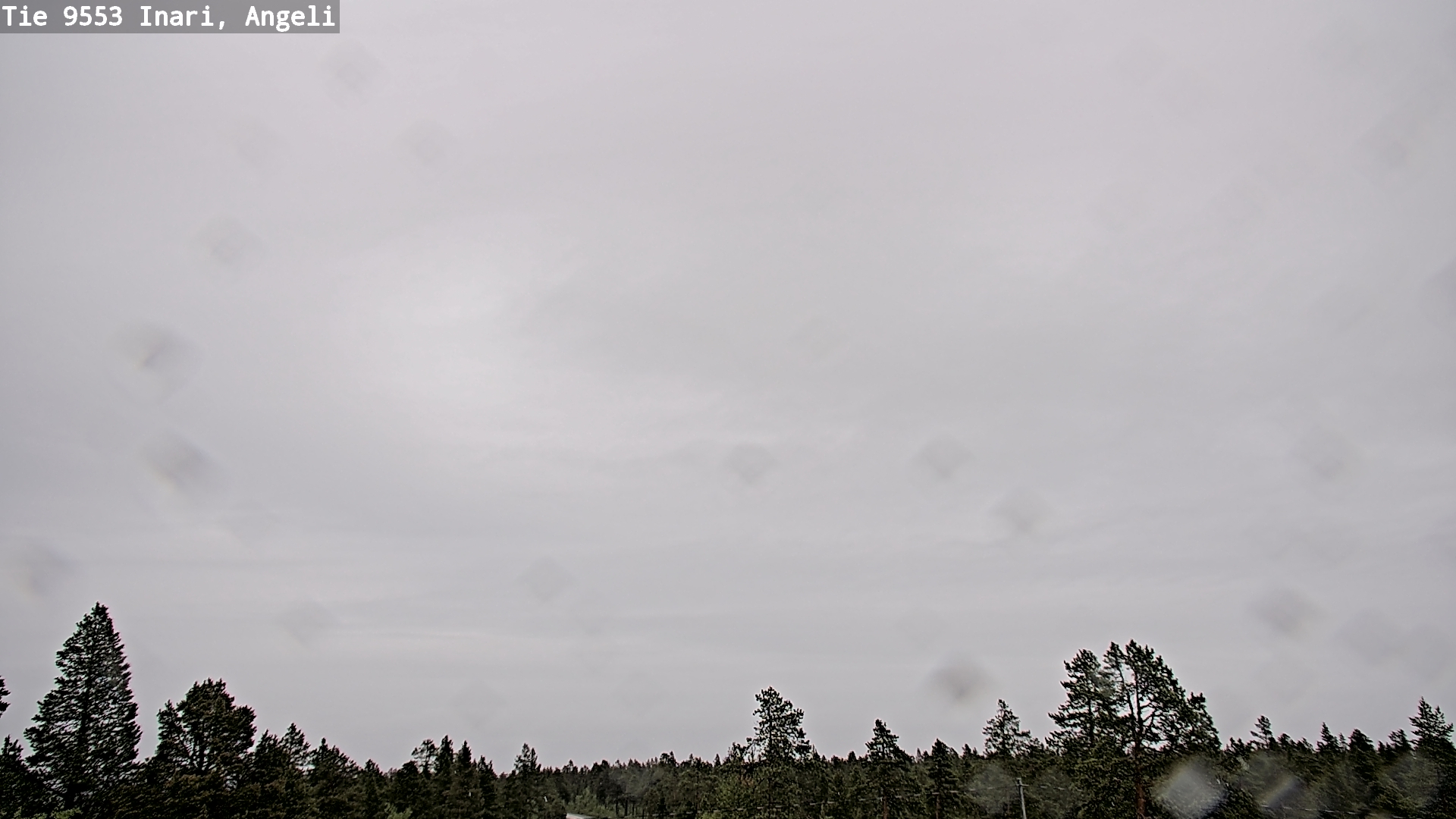Weather Camera Image Väg 9553 Inari, Angeli, Lintupuolivaara, Inari, Lappi