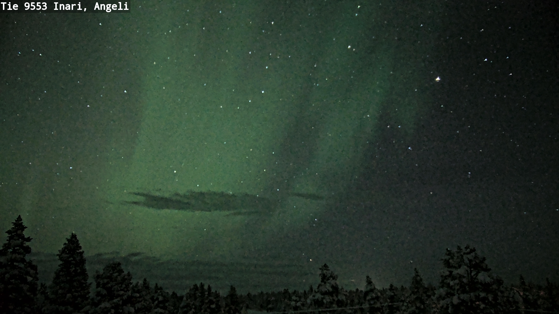 Weather Camera Image Road 9553 Inari, Angeli, Lintupuolivaara, Inari, Lappi