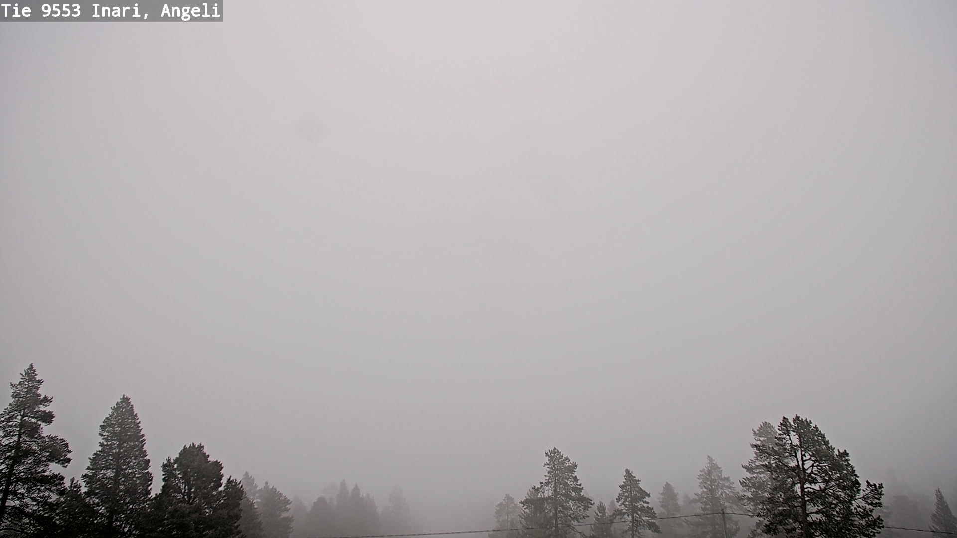 Weather Camera Image Väg 9553 Inari, Angeli, Lintupuolivaara, Inari, Lappi
