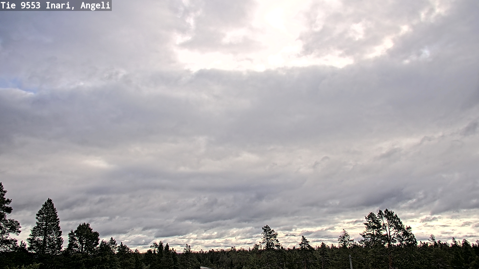 Weather Camera Image Road 9553 Inari, Angeli, Lintupuolivaara, Inari, Lappi