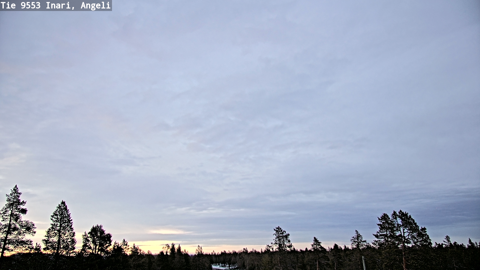 Kelikamerat Kuva Tie 9553 Inari, Angeli, Lintupuolivaara, Inari, Lappi