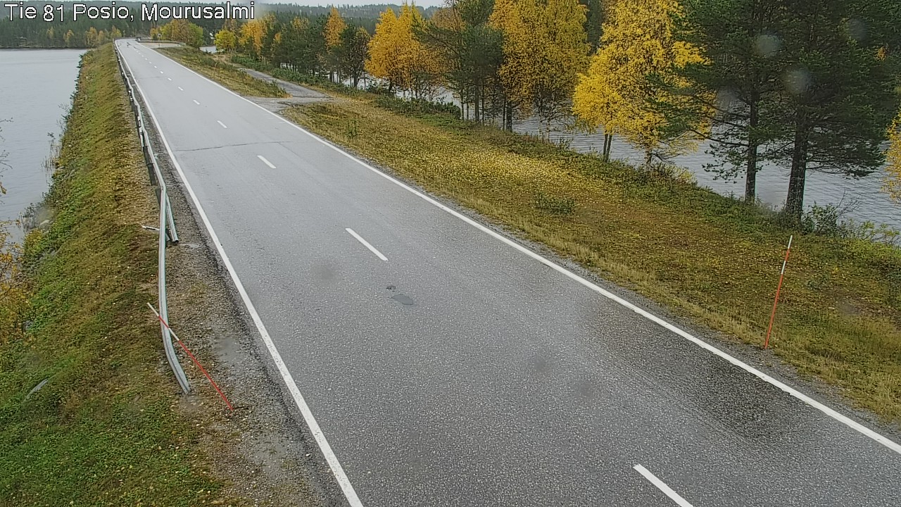 Weather Camera Image Road 81 Posio, Mourusalmi, Posio, Lappi