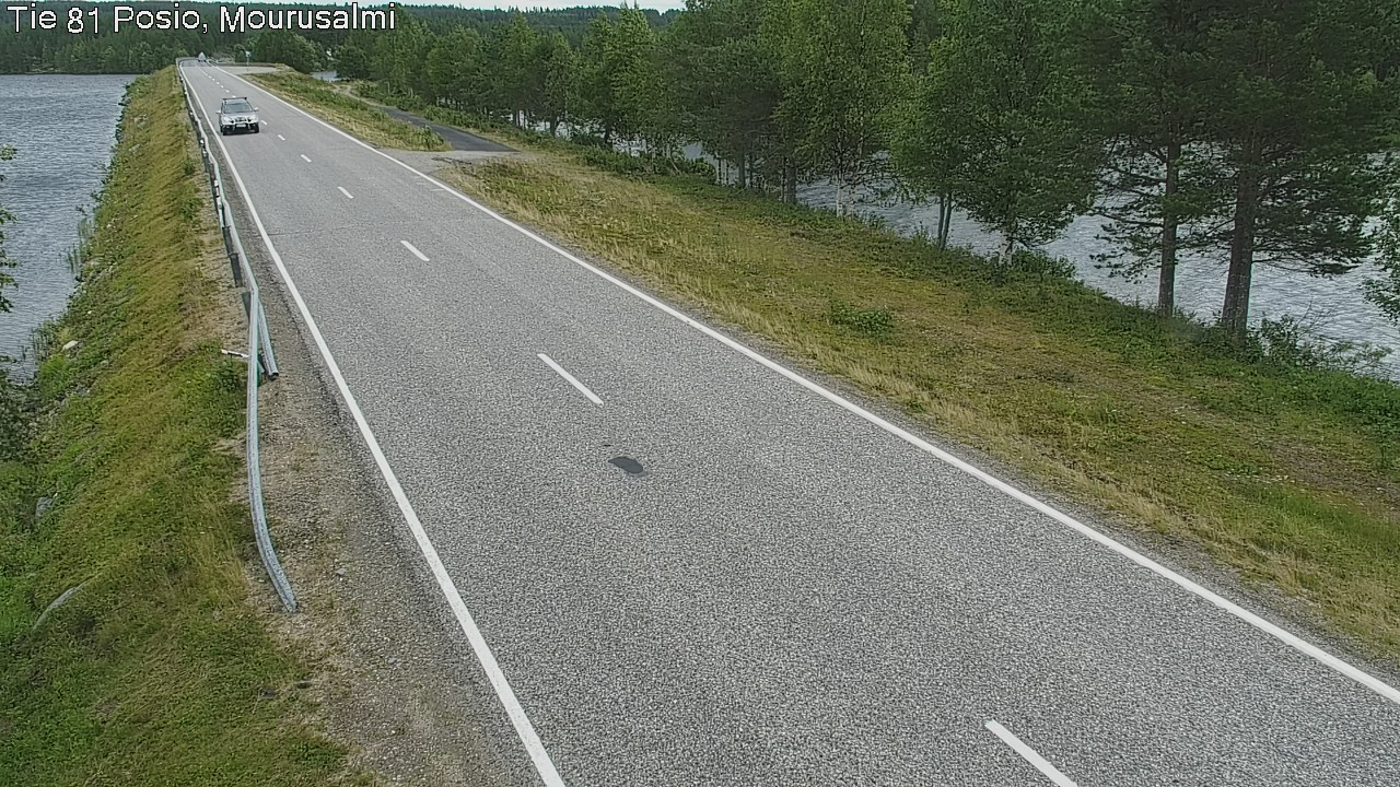 Kelikamerat Kuva Tie 81 Posio, Mourusalmi, Posio, Lappi