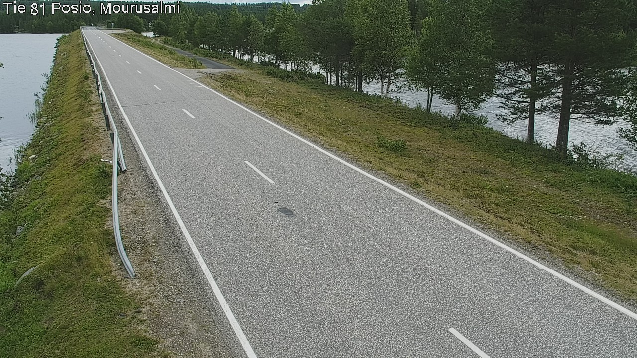 Kelikamerat Kuva Tie 81 Posio, Mourusalmi, Posio, Lappi