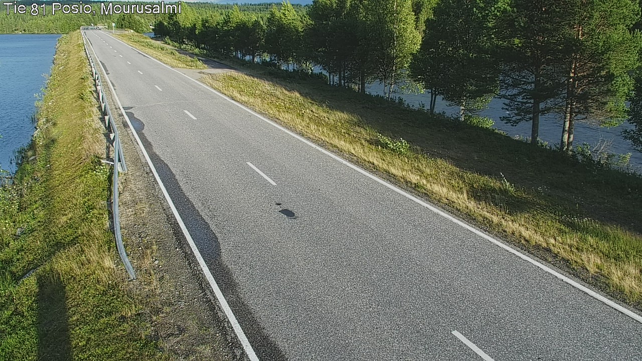 Kelikamerat Kuva Tie 81 Posio, Mourusalmi, Posio, Lappi