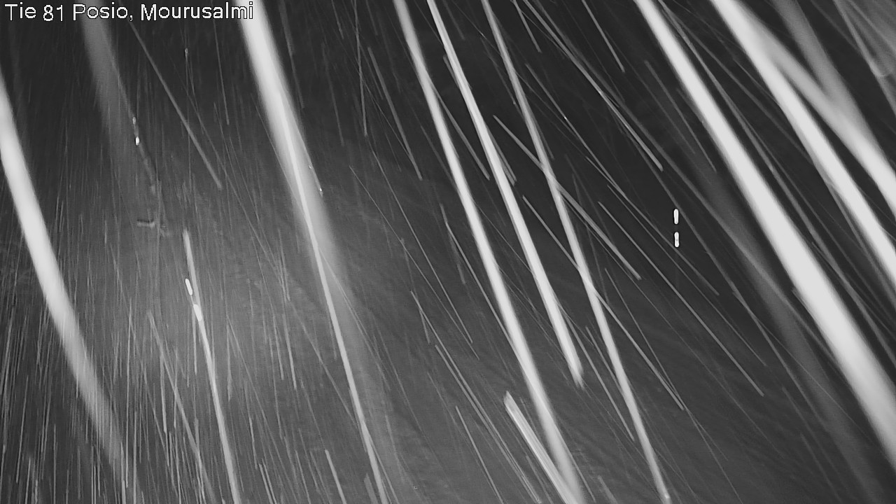 Weather Camera Image Väg 81 Posio, Mourusalmi, Posio, Lappi
