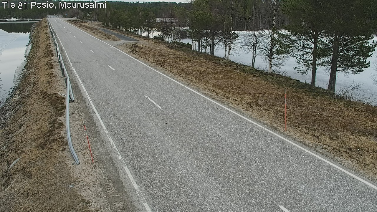 Weather Camera Image Väg 81 Posio, Mourusalmi, Posio, Lappi