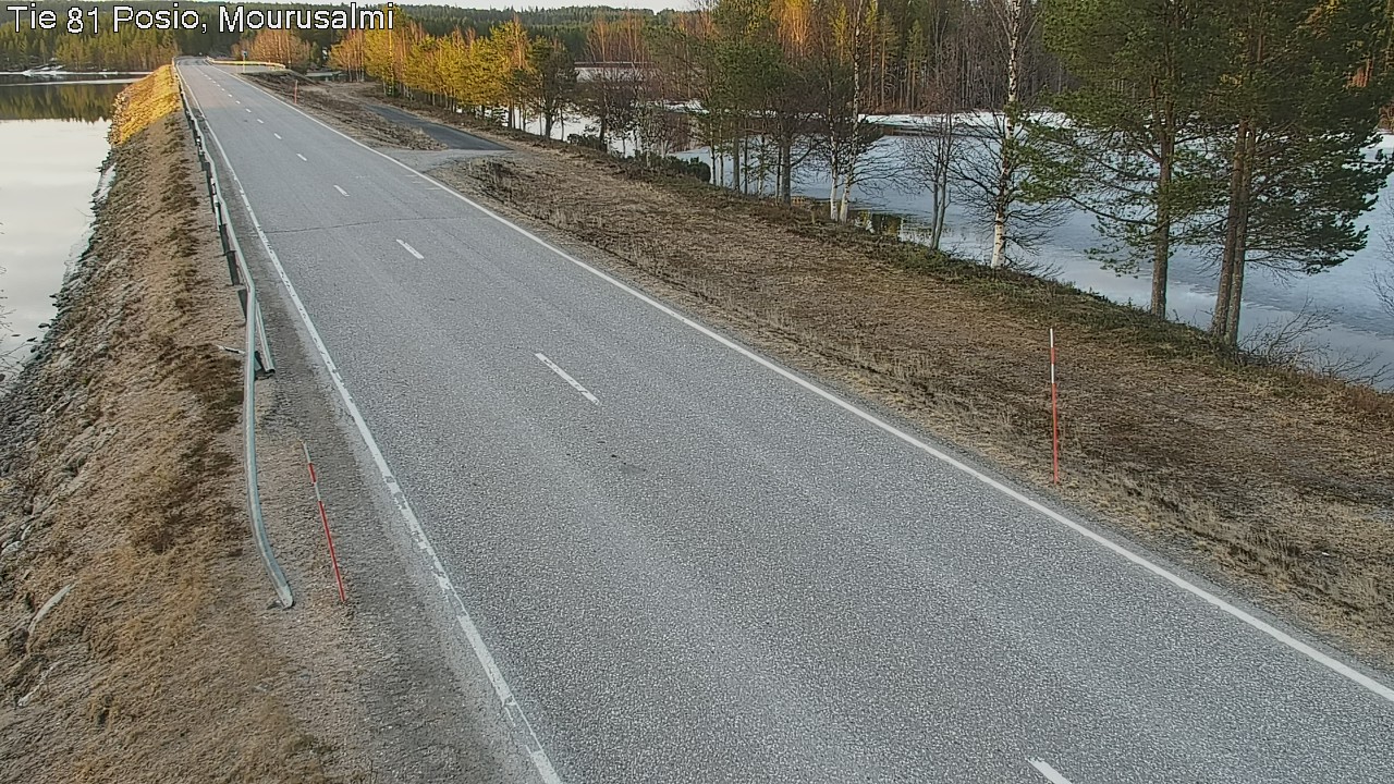 Weather Camera Image Road 81 Posio, Mourusalmi, Posio, Lappi