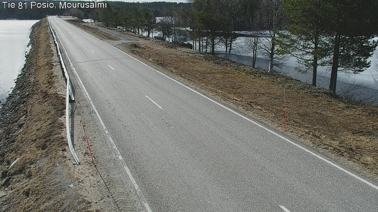 Weather Camera Image Road 81 Posio, Mourusalmi, Posio, Lappi