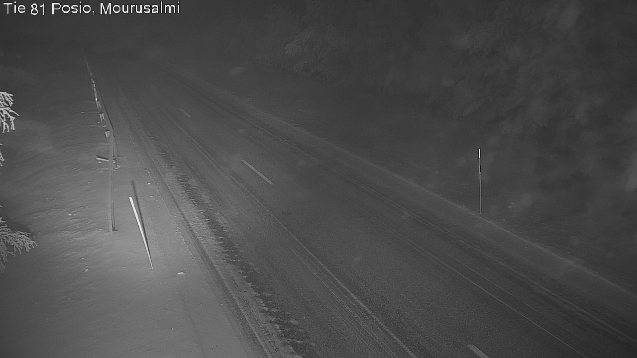 Kelikamerat Kuva Tie 81 Posio, Mourusalmi, Posio, Lappi