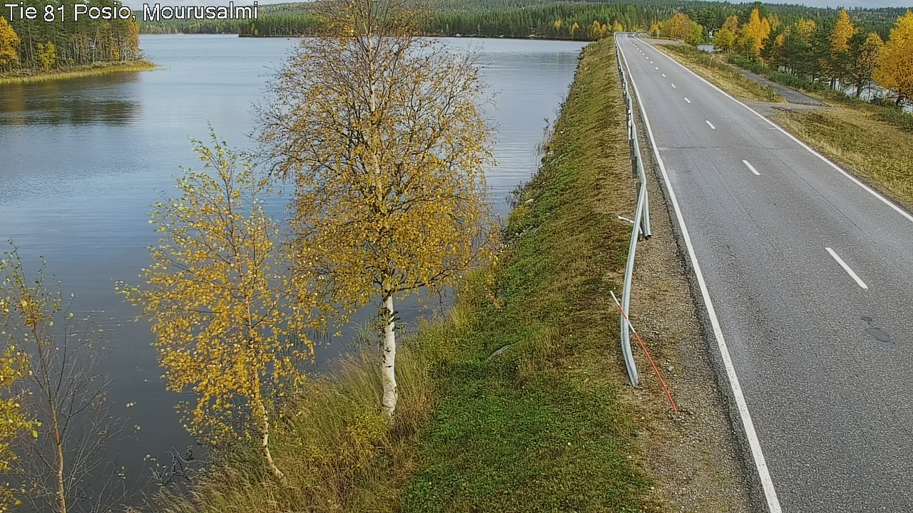 Kelikamerat Kuva Tie 81 Posio, Mourusalmi, Posio, Lappi