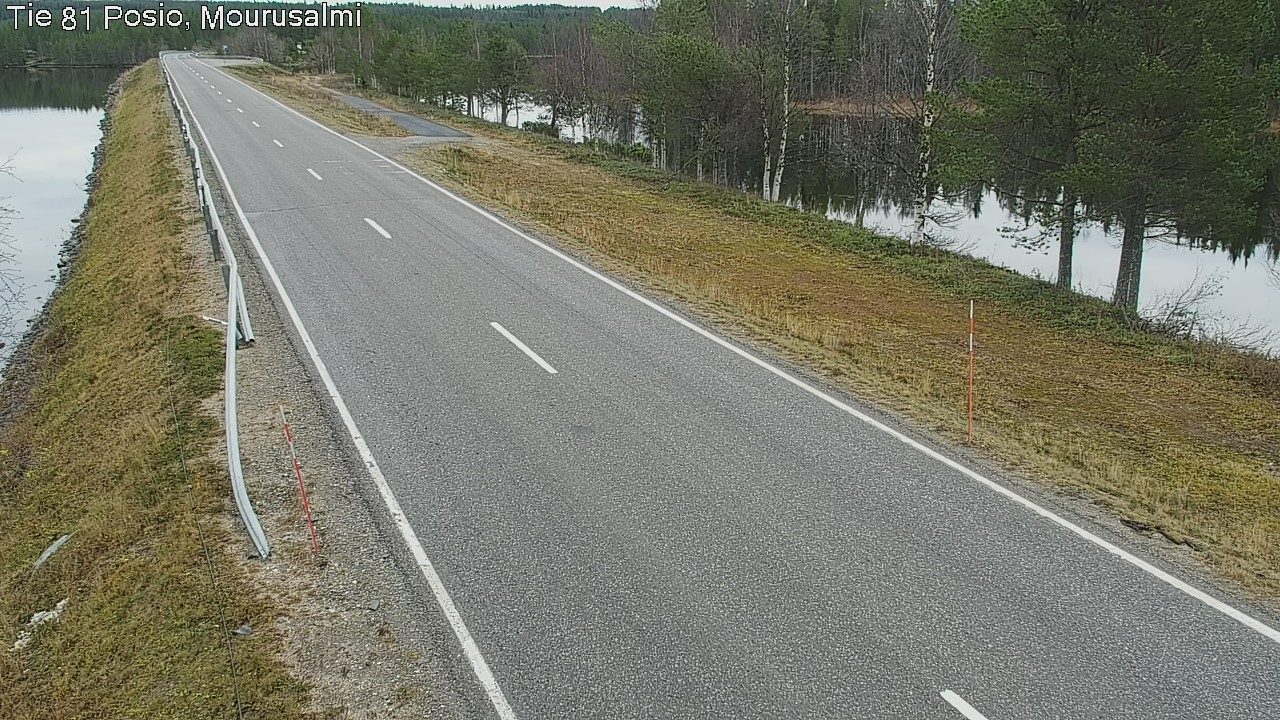 Kelikamerat Kuva Tie 81 Posio, Mourusalmi, Posio, Lappi