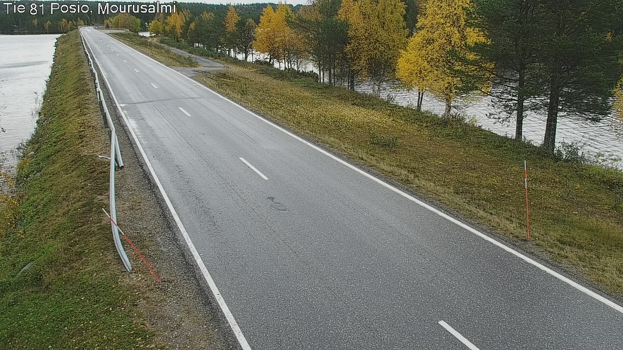 Weather Camera Image Road 81 Posio, Mourusalmi, Posio, Lappi