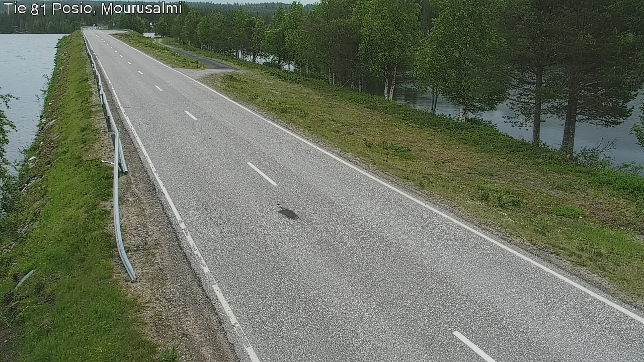 Kelikamerat Kuva Tie 81 Posio, Mourusalmi, Posio, Lappi