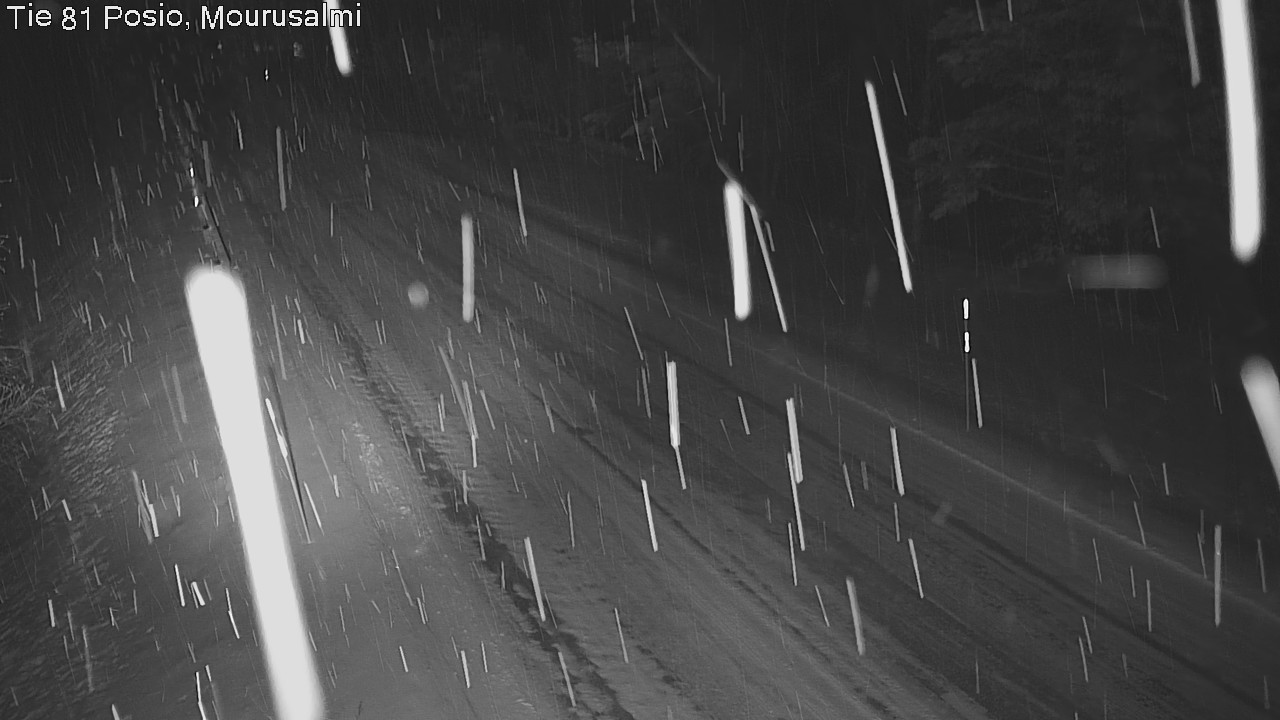 Weather Camera Image Väg 81 Posio, Mourusalmi, Posio, Lappi