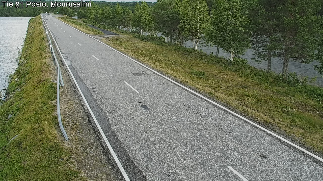 Kelikamerat Kuva Tie 81 Posio, Mourusalmi, Posio, Lappi