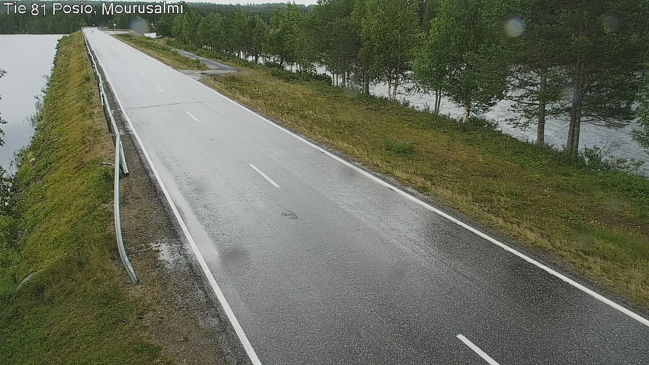 Kelikamerat Kuva Tie 81 Posio, Mourusalmi, Posio, Lappi