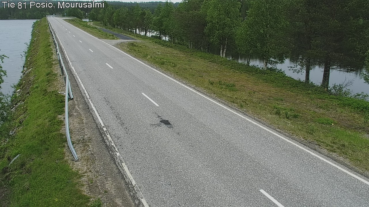 Kelikamerat Kuva Tie 81 Posio, Mourusalmi, Posio, Lappi