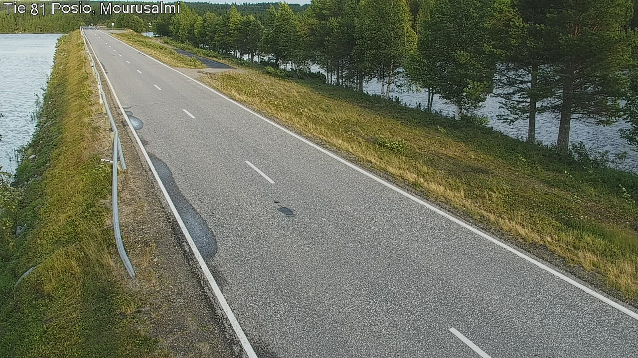 Kelikamerat Kuva Tie 81 Posio, Mourusalmi, Posio, Lappi
