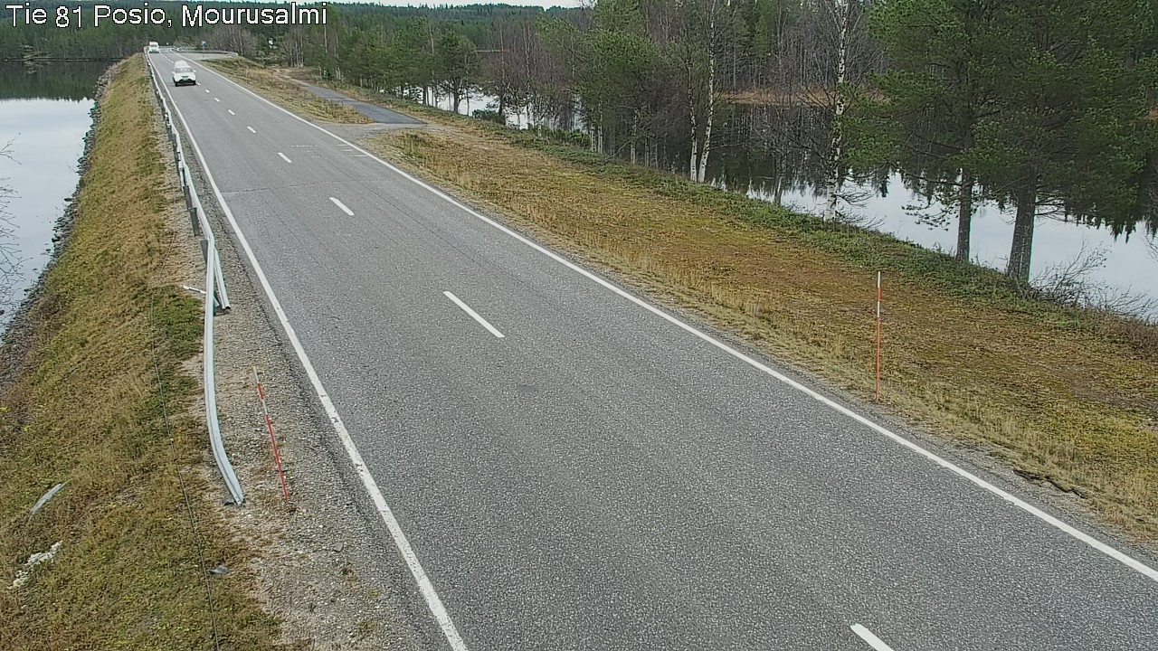 Kelikamerat Kuva Tie 81 Posio, Mourusalmi, Posio, Lappi