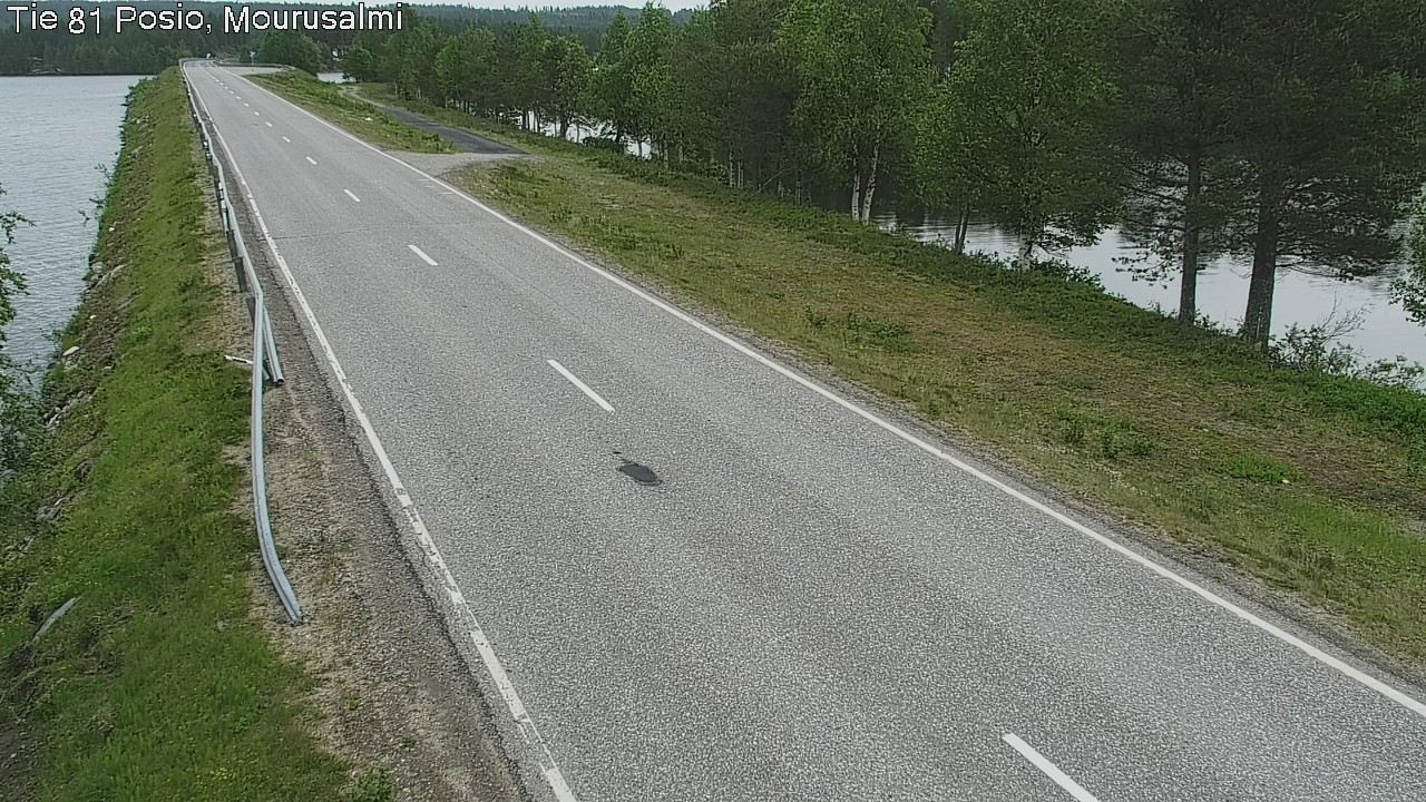 Kelikamerat Kuva Tie 81 Posio, Mourusalmi, Posio, Lappi
