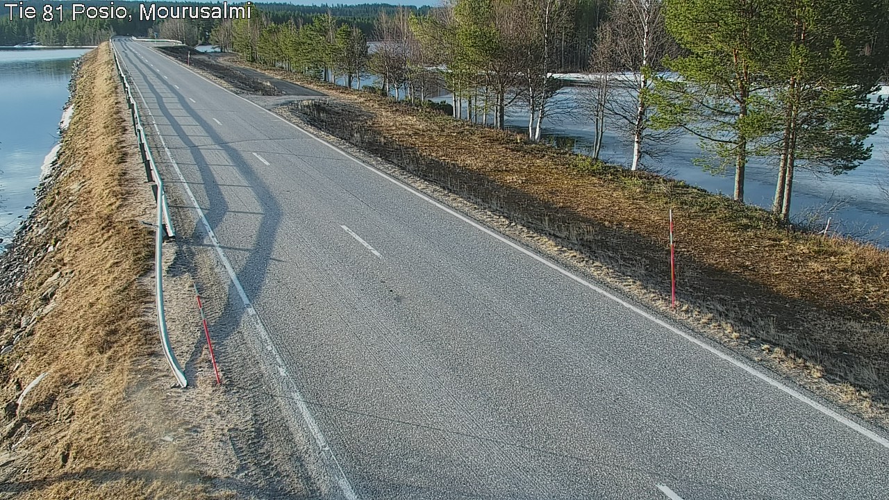 Weather Camera Image Road 81 Posio, Mourusalmi, Posio, Lappi