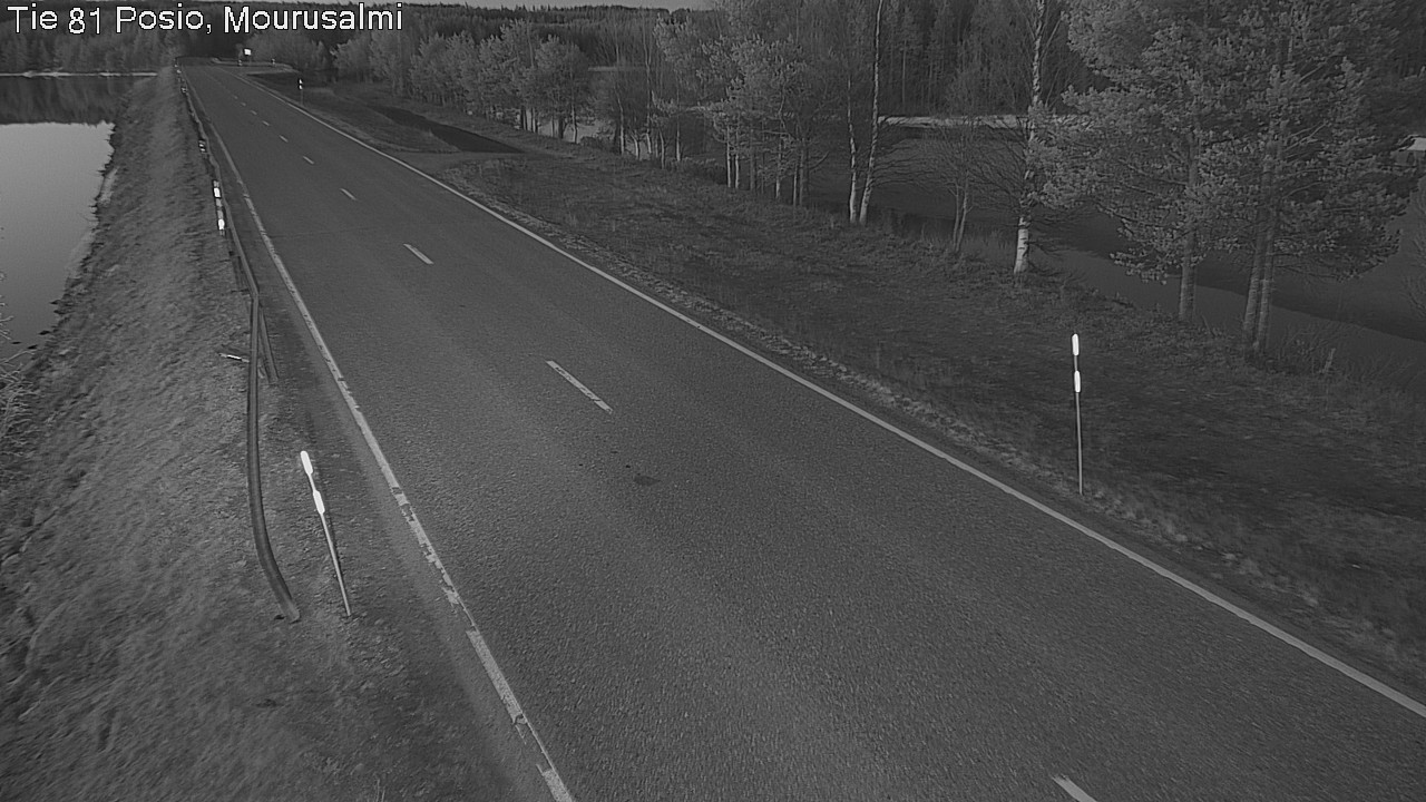 Weather Camera Image Road 81 Posio, Mourusalmi, Posio, Lappi