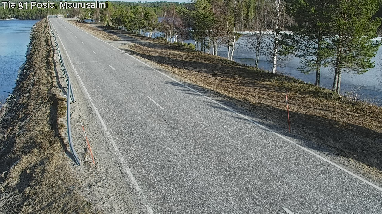 Weather Camera Image Väg 81 Posio, Mourusalmi, Posio, Lappi