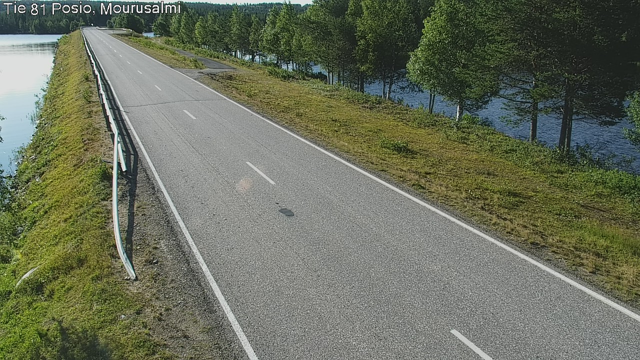 Weather Camera Image Road 81 Posio, Mourusalmi, Posio, Lappi