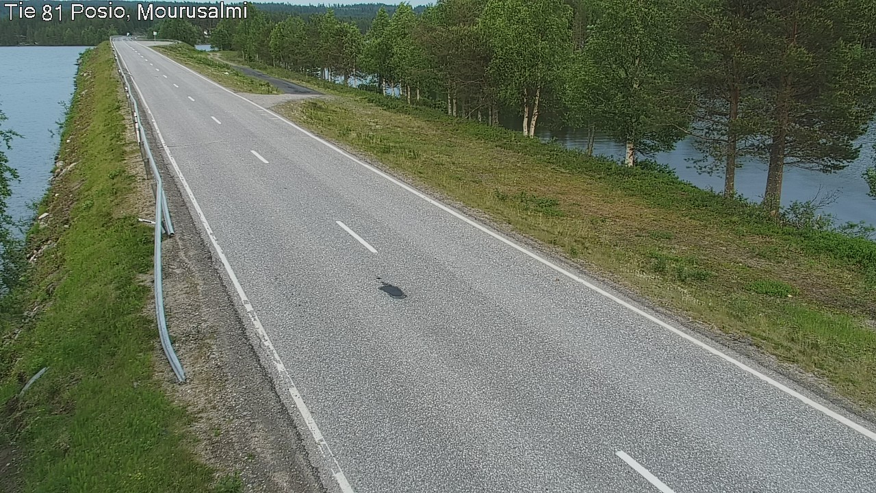 Kelikamerat Kuva Tie 81 Posio, Mourusalmi, Posio, Lappi