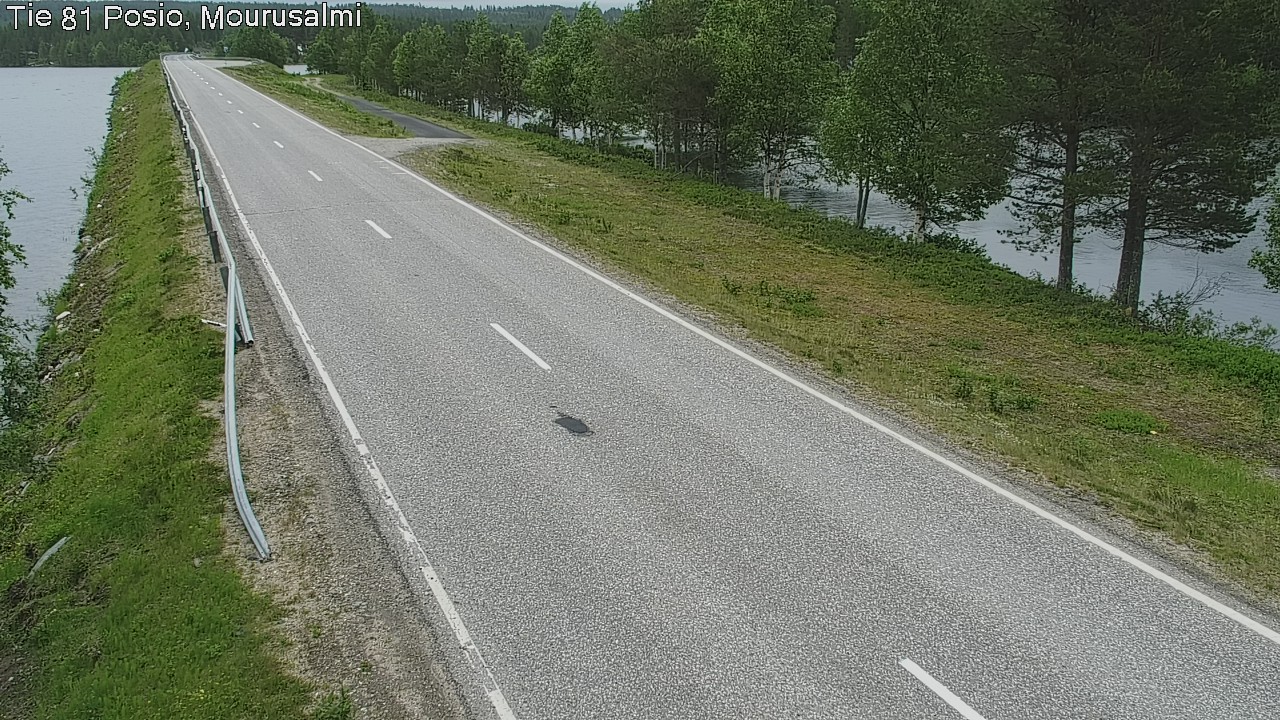 Weather Camera Image Road 81 Posio, Mourusalmi, Posio, Lappi