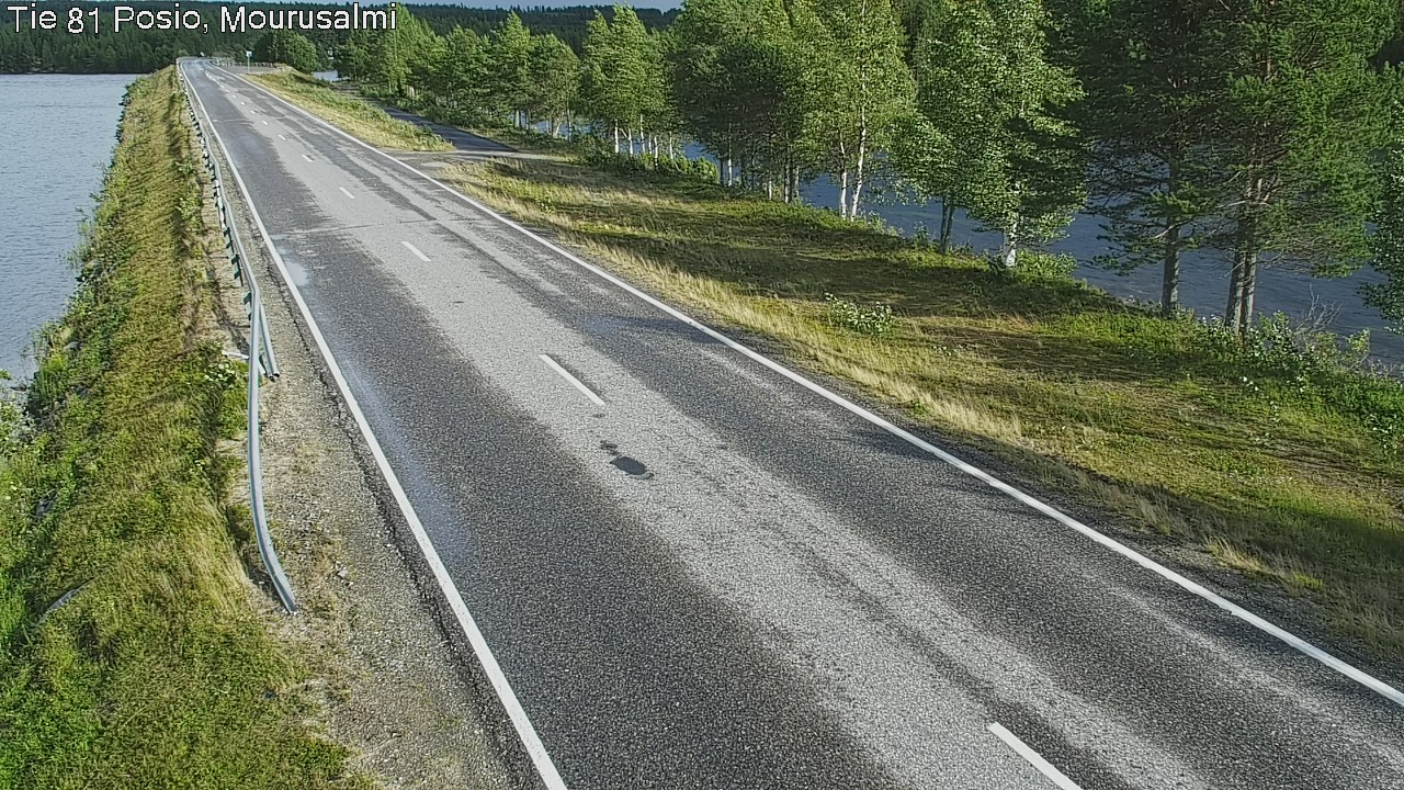 Kelikamerat Kuva Tie 81 Posio, Mourusalmi, Posio, Lappi