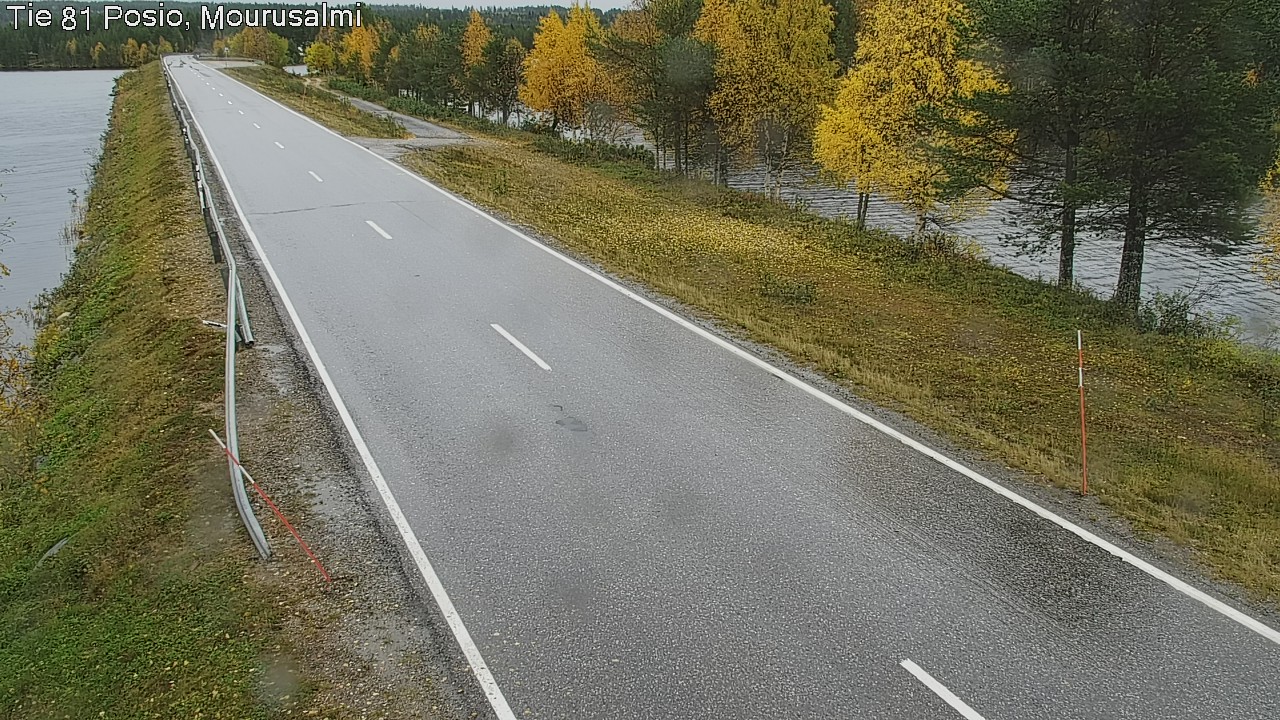 Weather Camera Image Road 81 Posio, Mourusalmi, Posio, Lappi