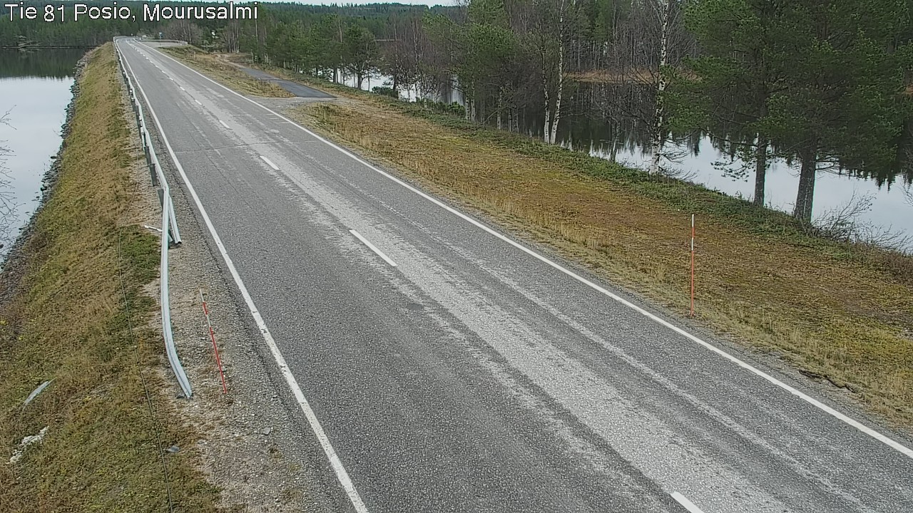 Kelikamerat Kuva Tie 81 Posio, Mourusalmi, Posio, Lappi